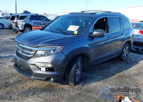 2016 Honda Pilot Ex-L from USA, damaged, VIN 5FNYF5H54GB041614